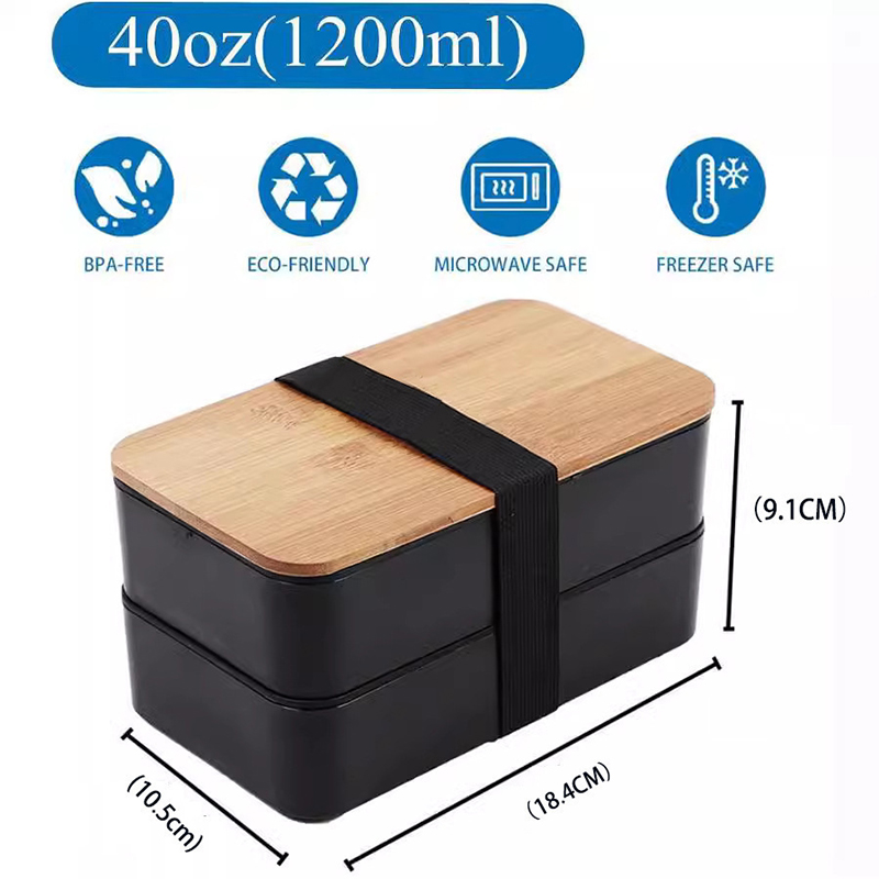 Stapelbare Bento-Box mit Utens – Meal Prep Rezepte Bewertung und Preis
