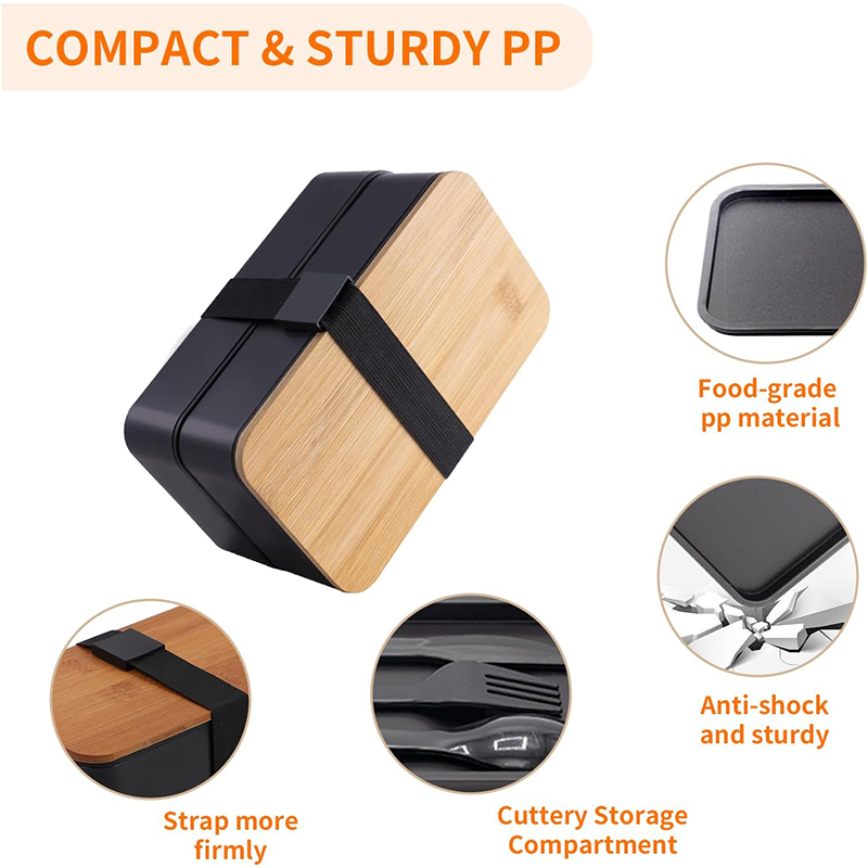 Stapelbare Bento-Box mit Utens – Meal Prep Rezepte Bewertung und Preis