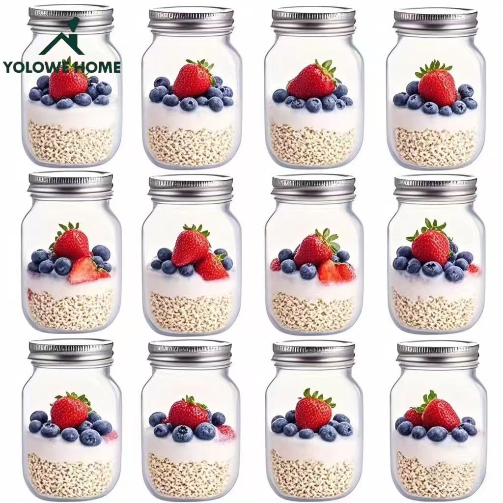 6er-Set, 12er-Set, 500ml/16oz, – Meal Prep Overnight Oats Bewertung und Preis
