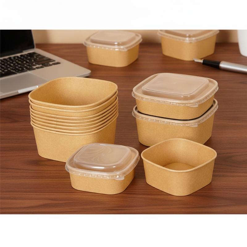 Einweg-Lunchboxen aus quadrati – Meal Prep Delivery Bewertung und Preis