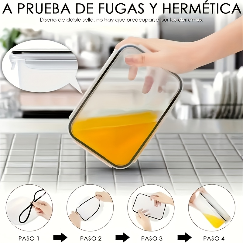 8-teiliges Set mit 4 Behältern – Meal Prep Tupperware Bewertung und Preis