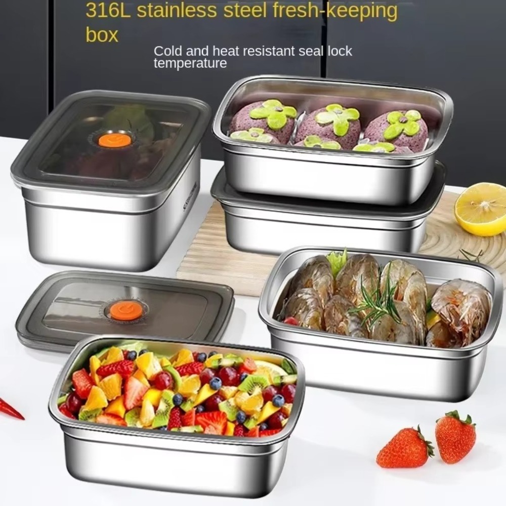Edelstahl Camping Lunchbox Aus – Meal Prep Tupperware Bewertung und Preis