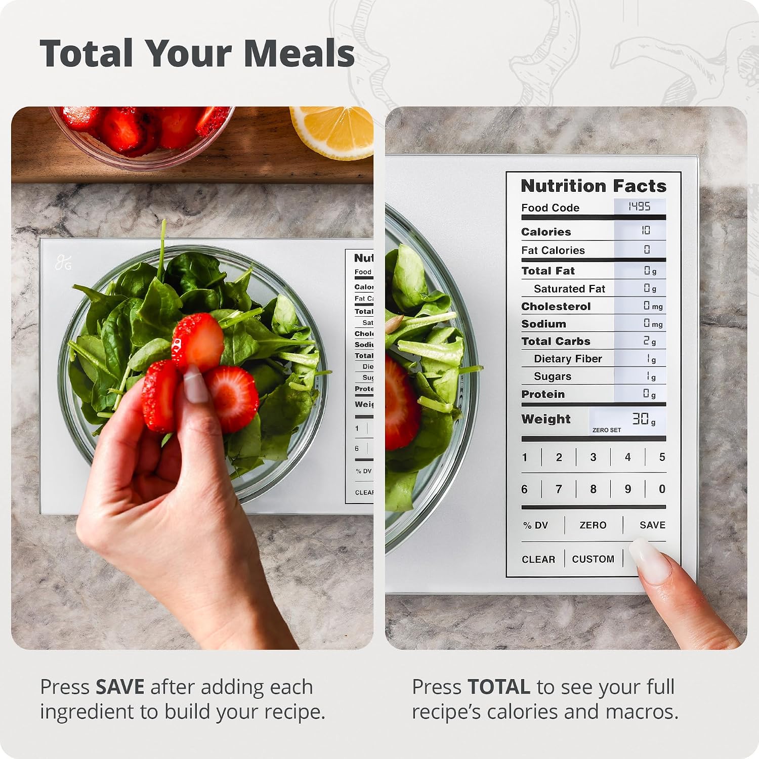 Küchenwaage aus Edelstahl 11lb – Meal Prep Weight Loss Bewertung und Preis