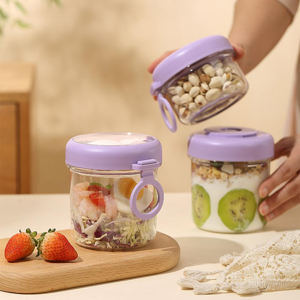 Tragbarer Frühstücksbecher, mu – Meal Prep Overnight Oats Bewertung und Preis