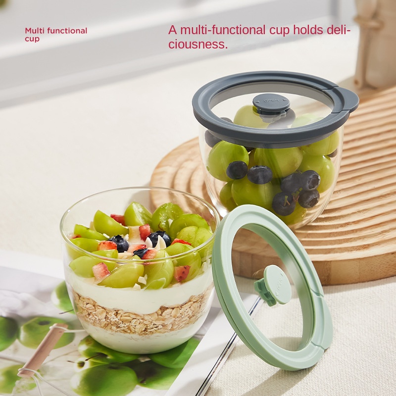 Glasbehälter für Overnight-Oat – Meal Prep Overnight Oats Bewertung und Preis