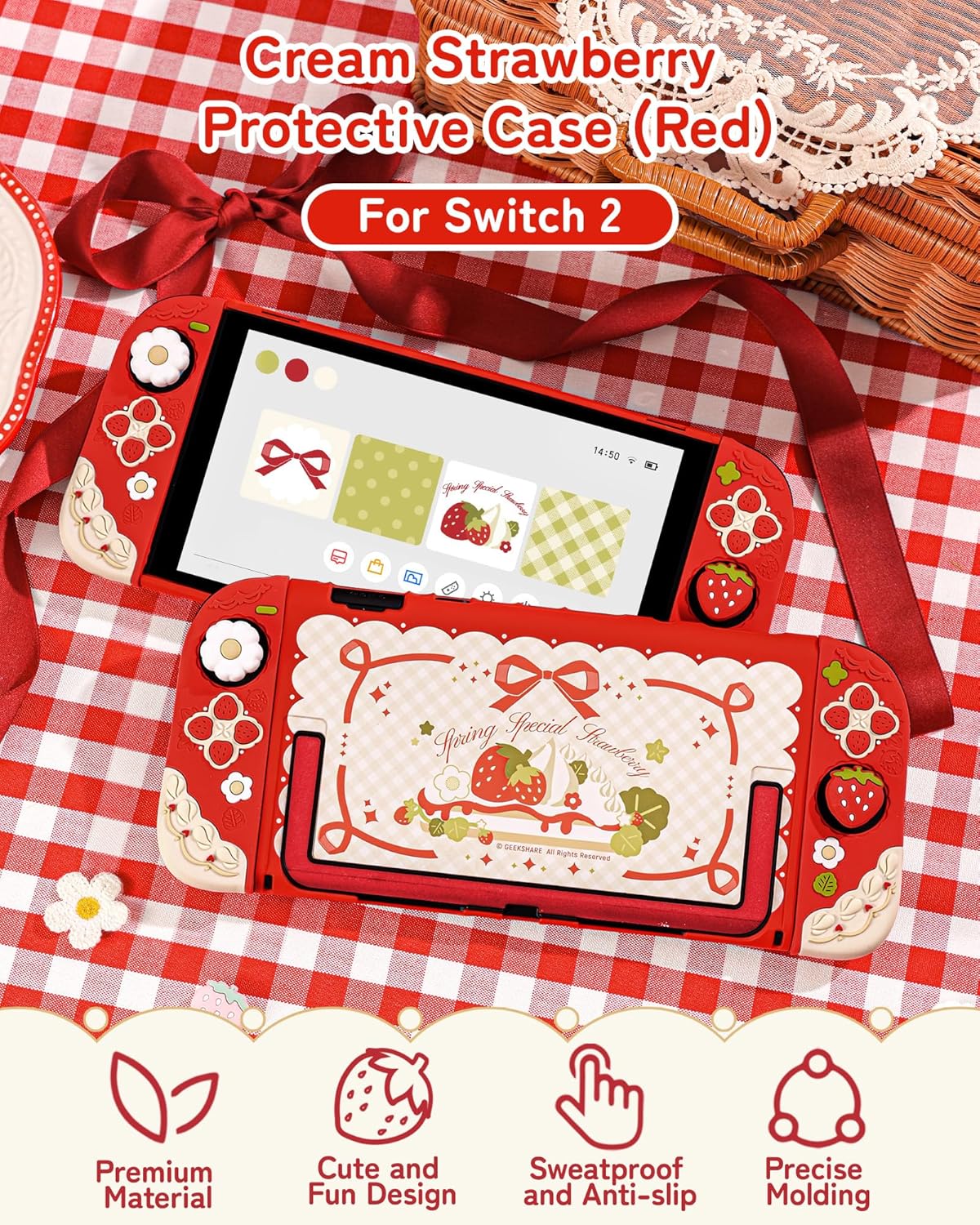 GeekShare Schutzhülle Kompatib – Strawberry Huller Bewertung und Preis